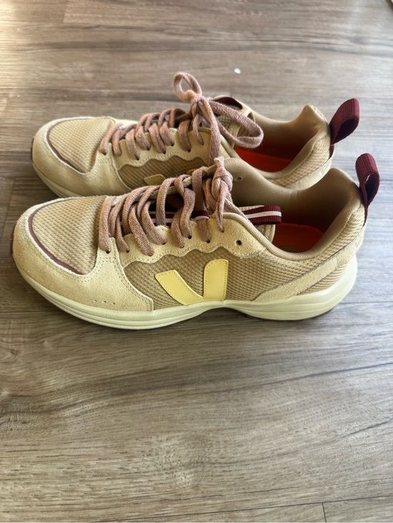 Veja Shoes - Veja Venturi suede maroon sneakers size 8.5